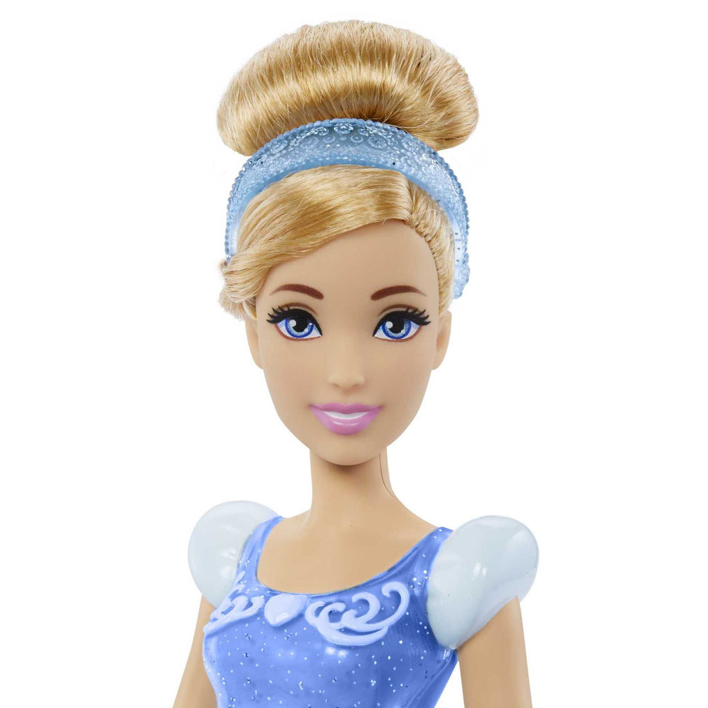 Disney Princess Cinderella Fashion Doll with Blonde Hair, Blue Eyes & Hair Accessory