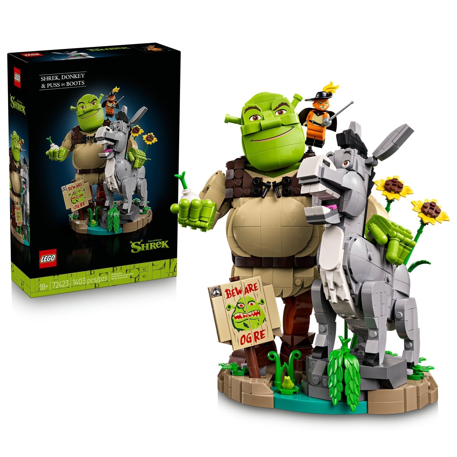 LEGO® Disney™ Shrek, Donkey & Puss in Boots 72423