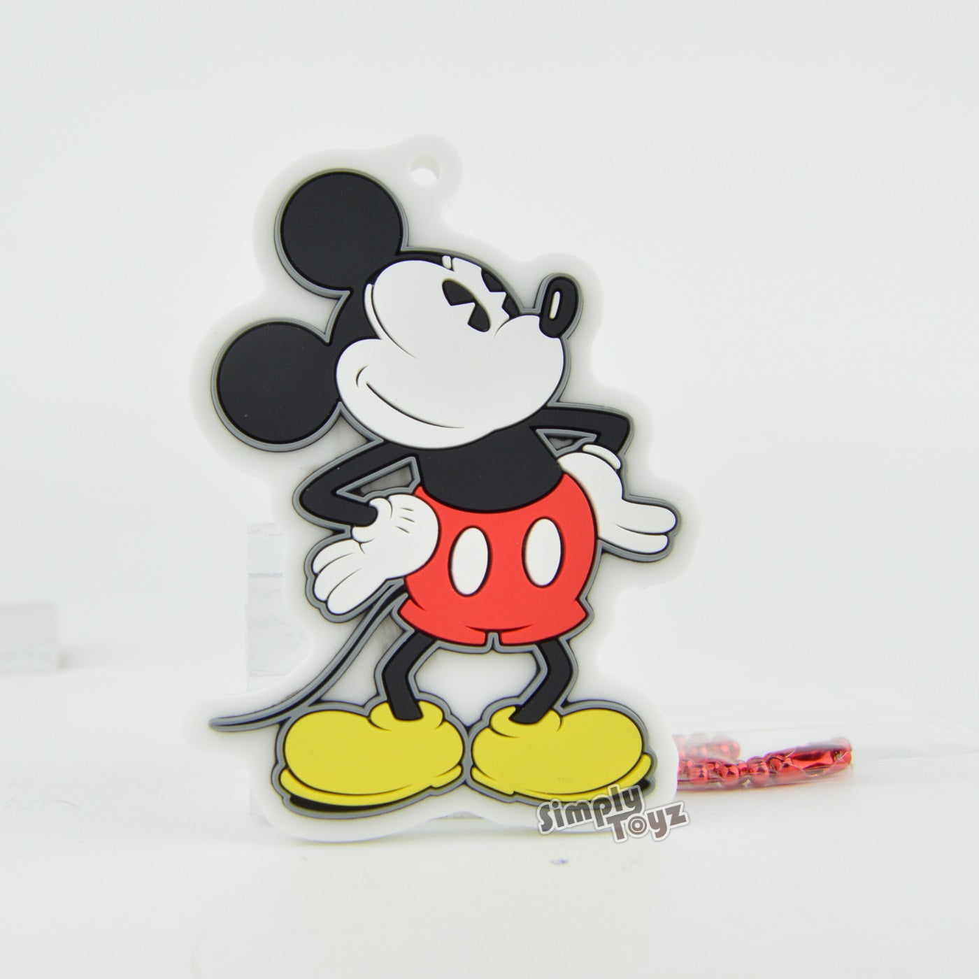 Disney Mickey Mouse The True Original Rubber Mascot Key Chain