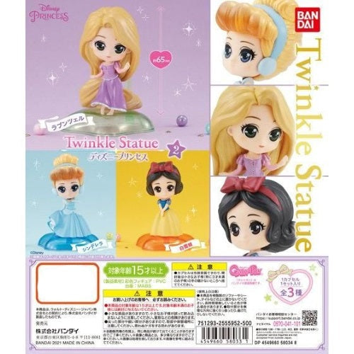 Disney Twinkle Statue Vol. 02 Bandai 3-Inch Mini-Figure