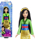 Disney Princess Mulan 11 inch Fashion Doll with Black Hair, Brown Eyes & Hair Accessory, Sparkling Look