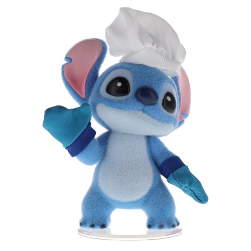 Disney Hello Stitch Flocked Figure Series Toptoy 4-Inch Mini-Figure