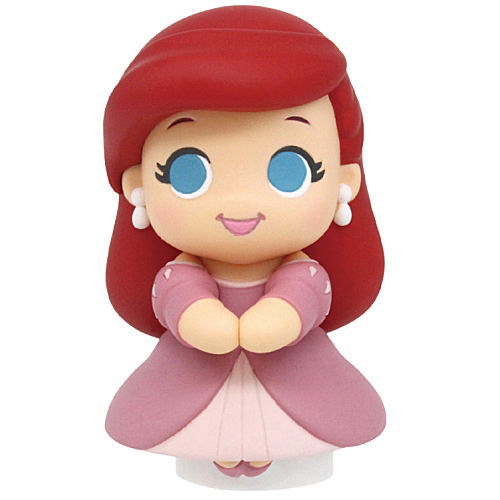 Disney Princess Chokkori-San Sitting Figure Takara Tomy 2-Inch Mini-Figure