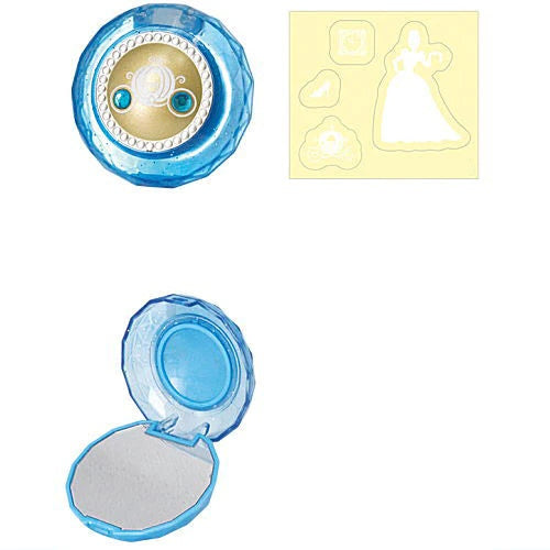Disney Princess Compact Mirror Takara Tomy 2-Inch Collectible Toy