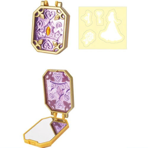 Disney Princess Compact Mirror Takara Tomy 2-Inch Collectible Toy