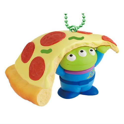 Disney Toy Story Alien Favorite Food Mascot Series Takara Tomy 1.5-Inch Key Chain