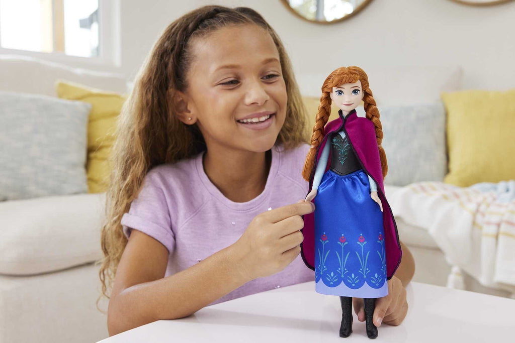 Disney Frozen Anna 11 inch Fashion Doll & Accessory, Toy Inspired by the Movie Disney Frozen
