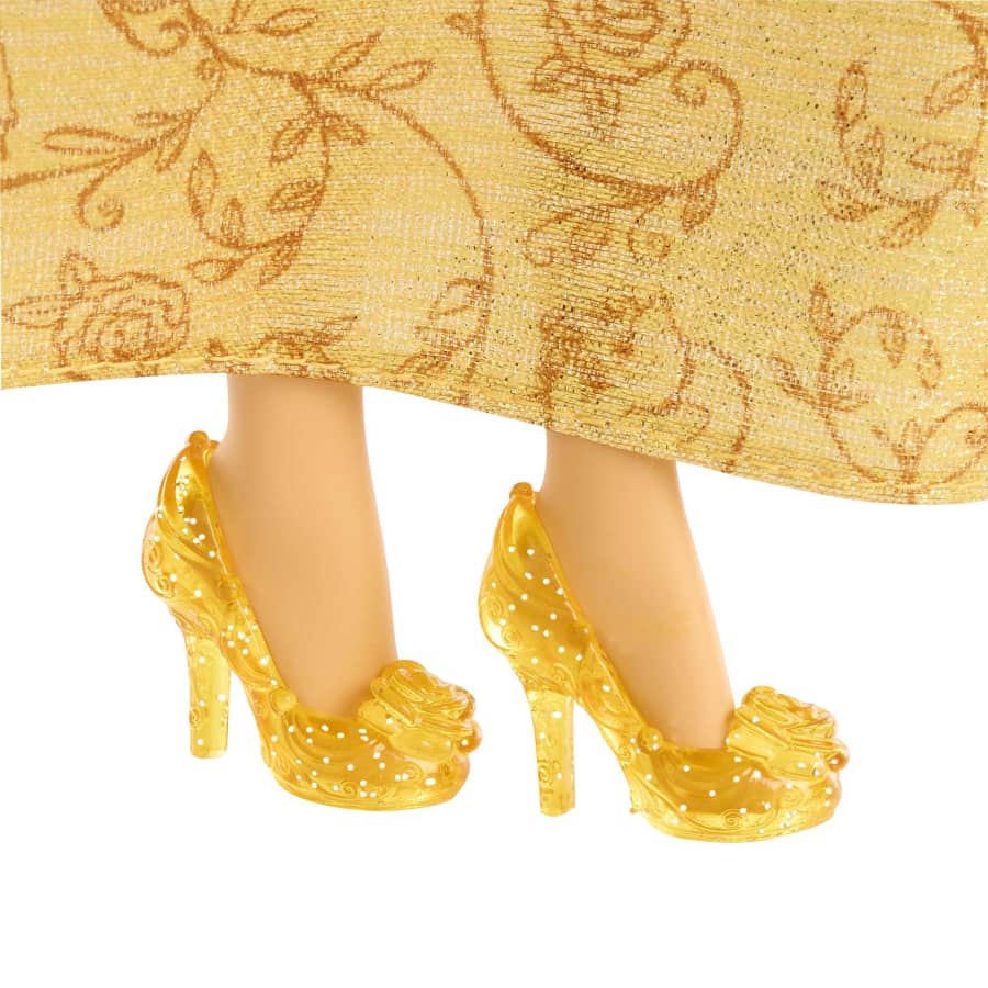 Mattel Disney Princess Belle Doll With Sparkling Fashion & Accessories